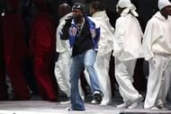 Kendrick Lamar performing at the Apple Music Super Bowl LIX Halftime Show (Image via Getty)